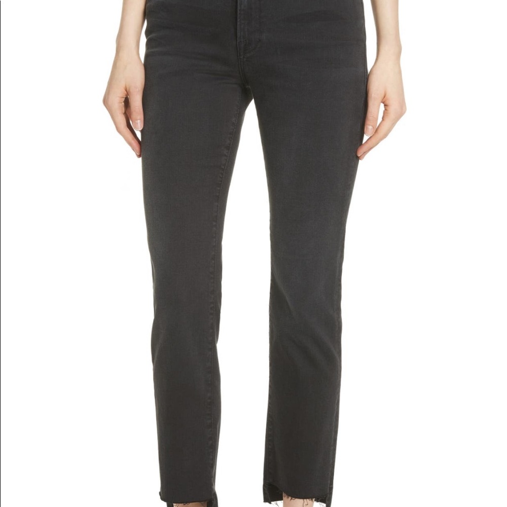 NWOT Frame Le High Raw Stagger Straight Jeans